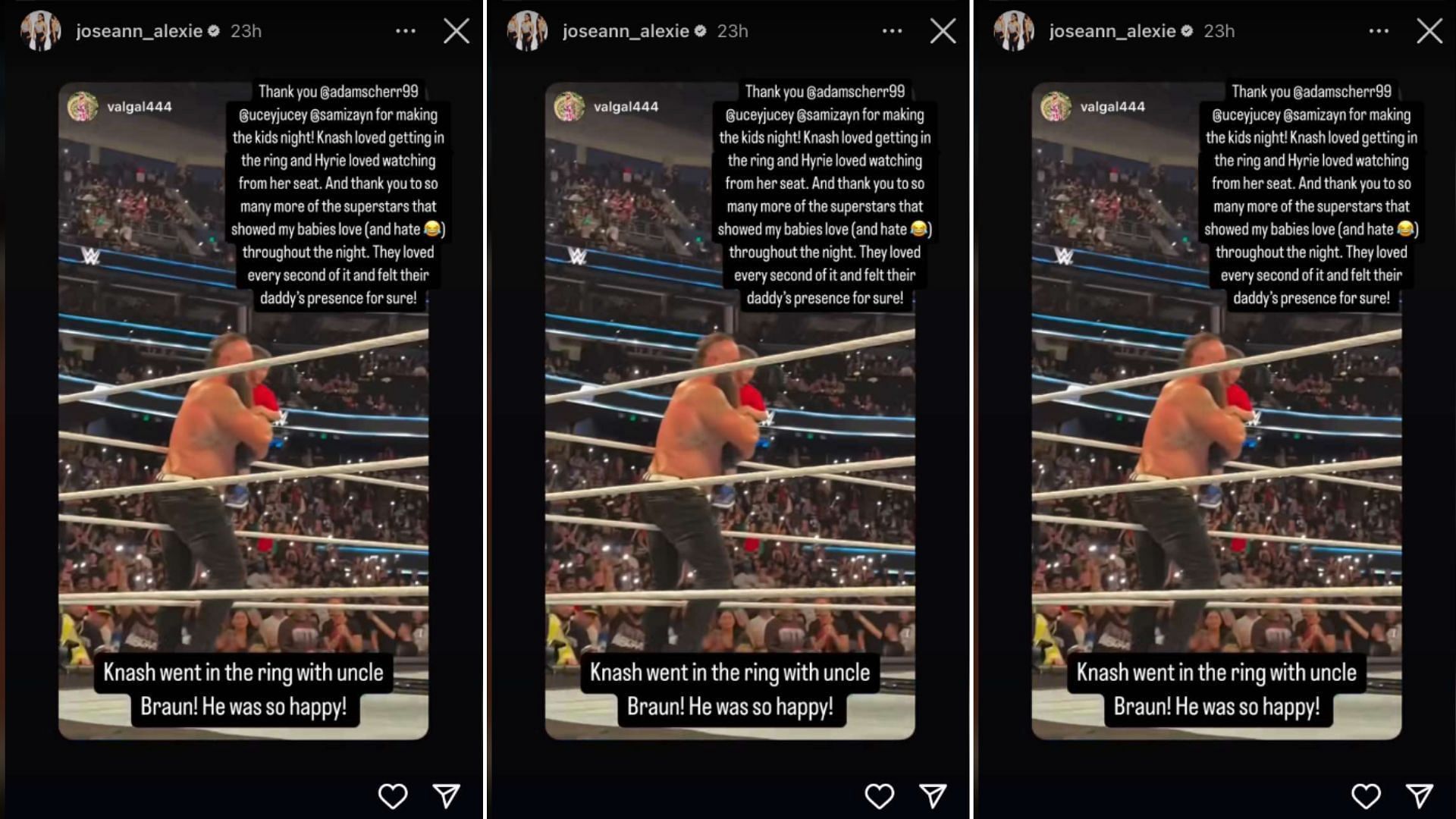 Offerman thanks several stars for their tribute to Wyatt following SmackDown.